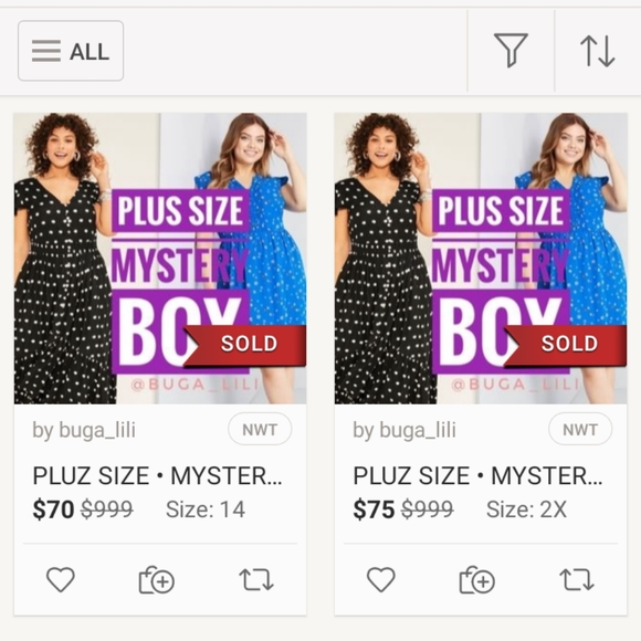 ✨SOLD OUT✨PLUS SIZE • MYSTERY BOX • - Picture 5 of 7